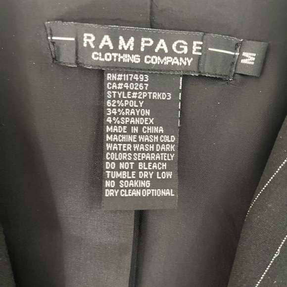 Rampage Striped Blazer - Picture 2 of 6